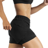 Brooks Women's Chaser 5" 2-in-1 Short in Black right