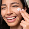COOLA Dew Good Illuminating Serum Sunscreen SPF 30 on face