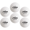 STIGA 3-Star Table Tennis Balls (6 Pack)