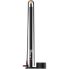 Lezyne Steel Floor Drive 3.5 Flat Black in Flat Black side profile