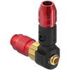 Lezyne Steel Floor Drive 3.5 Flat Black in Flat Black valve