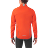 Giro Men's Chrono Expert Rain Jacket in Vermillion back