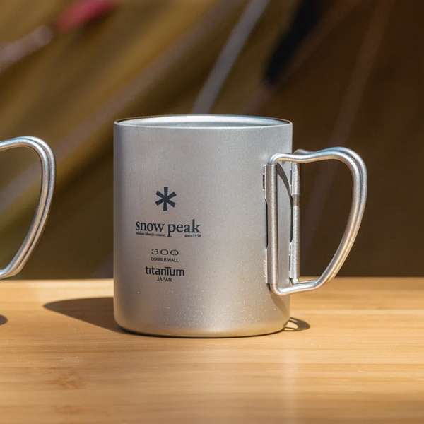 バーベキュー・調理用品 SNOWPEAK VINTAGE STAINLESS MAG CUP Stainless Vacuum-Insulated Mug in 300ml | Snow Peak