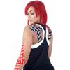 RockTape PreCut Standard in on shoulders and arm