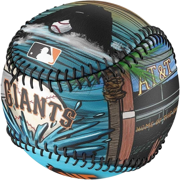 MLB Club Culture Soft Strike Baseball - Giants – Sports Basement