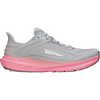 Altra Women's Torin 8 in 262-Gray/Pink right outside profile