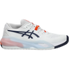 Asics Gel-Resolution X in White/Indigo Fog