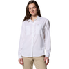 Columbia Women's Silver Ridge Utility Long Sleeve Shirt in White