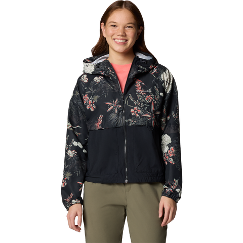 Women's Spire Valley Printed Windbreaker