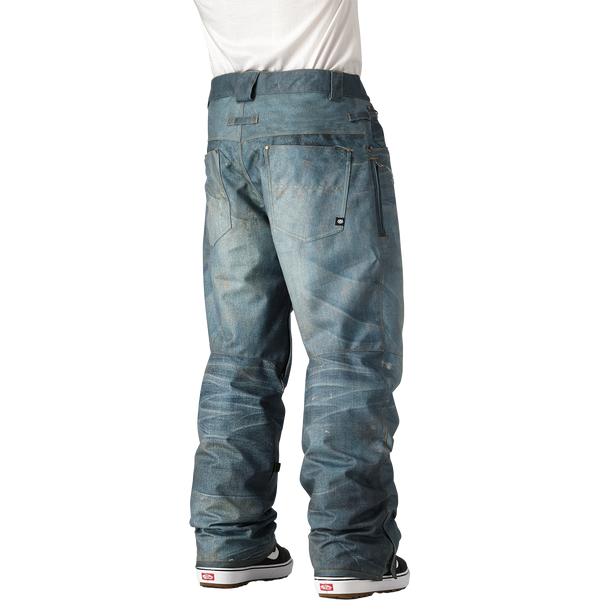 686 men's deconstructed insulated fashion denim pant