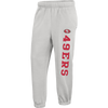 47 Brand Women's 49ers High Road Venice Jogger in Relay Grey