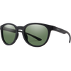 Smith Eastbank in Matte Black/CP Polarized Gray Green front left