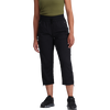 The North Face Women's Aphrodite Motion Capri in JK3-TNF Black front