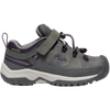 Keen Youth Targhee Low Waterproof Preschool in Magnet/Tillandsia Purple