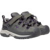Keen Youth Targhee Low Waterproof Preschool in Magnet/Tillandsia Purple pair