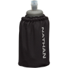 Nathan Pinnacle 18oz Soft Flask in Black/Reflective Silver