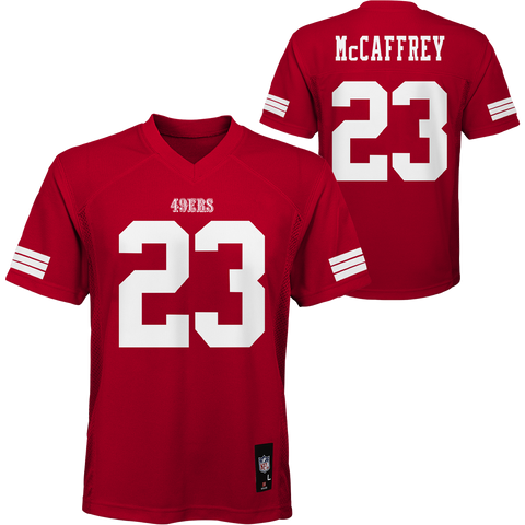 Youth 49ers Mid-Tier Jersey - McCaffrey