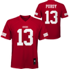 Outerstuff Youth 49ers Mid-Tier Jersey - Purdy in Dark Red