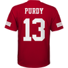 Outerstuff Youth 49ers Mid-Tier Jersey - Purdy back