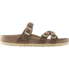 Birkenstock Women's Franca Sandal in Oiled Leather Cognac