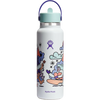 Hydro Flask Hannah Eddy 40 oz Wide Mouth with Flex Straw Cap side
