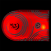 Night Ize Rechargeable Magnetic LED Marker Red in the dark