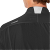 Giro Men's Chrono Expert Wind Jacket in Black back collar and branding