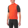 Giro Men's Chrono Expert Wind Vest in Vermillion front left