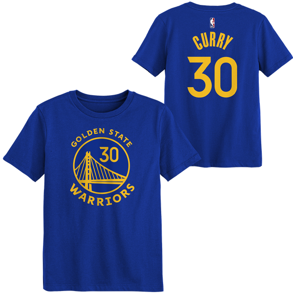 CURRY O RAMA Tee - ネイビー　Lサイズ Youth Warriors Curry Name Number Tee – Sports Basement