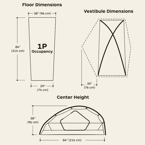 定価28.6万 CVTVLIST WRAITH TENT ベスト 未使用品 Tungsten 1P – Sports Basement