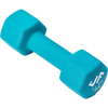 J/Fit Neoprene Dumbbell 7 lb in Aqua