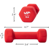 J/Fit Neoprene Dumbbell - 3 lb specs