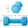 J/Fit Neoprene Dumbbell 5 lb specs