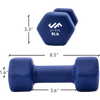 J/Fit Neoprene Dumbbell 8 lb specs