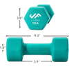 J/Fit Neoprene Dumbbell - 12 lb specs