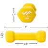 J/Fit Neoprene Dumbbell 1 lb specs