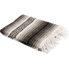 Hugger Mugger Mexican Yoga Blanket in Gray