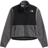 The North Face Women's Retro Denali Jacket in TNF Mid Grey Heather/TNF Black