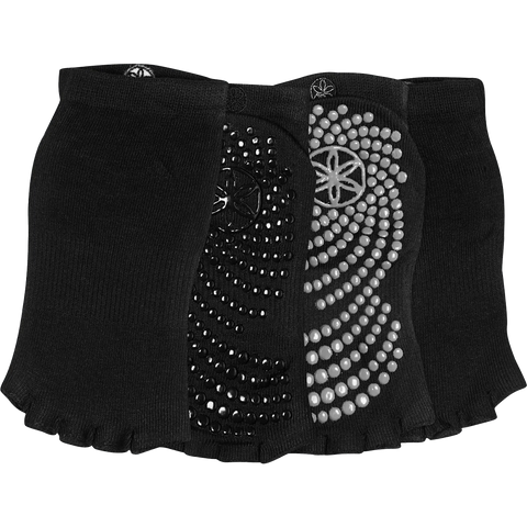 Grippy Toeless Yoga Socks 2-PK