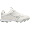 Mizuno Youth Wave Finch Lightrevo in 0000-White left inside profile