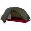 MSR Hubba Hubba Bikepack 1 Person Tent fly on door open
