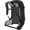 Osprey Hikelite 28 in Black harness and waistbelt