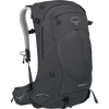 Osprey Stratos 34 in Tunnel Vision Grey left side