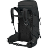 Osprey Women's Tempest 33 in Black/Coal Grey harness and hipbelt