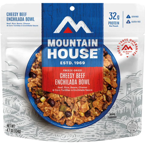 Cheesy Beef Enchilada Bowl