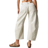 Free People Women's Good Luck Mid Rise Barrel Jeans in Milk back