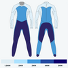 Blue Seventy Fusion Wetsuit panel thickness
