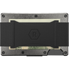 Ridge Titanium Wallet with Cash Strap front