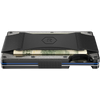 Ridge Titanium Wallet with Cash Strap top