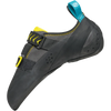 Scarpa Vapor V in Smoke Yellow right inside profile